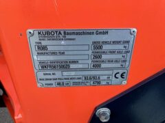 KUBOTA R085 PIVOT STEER WHEELED LOADING SHOVEL — photo 18
