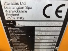 THWAITES 6 TON SWIVEL SKIP DUMPER — photo 12